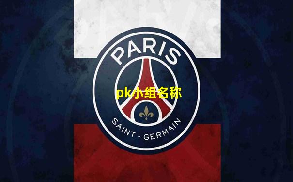 pk小组名称
