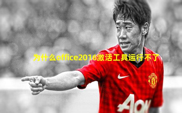 为什么office2016激活工具运行不了