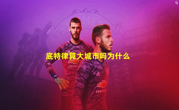 底特律算大城市吗为什么