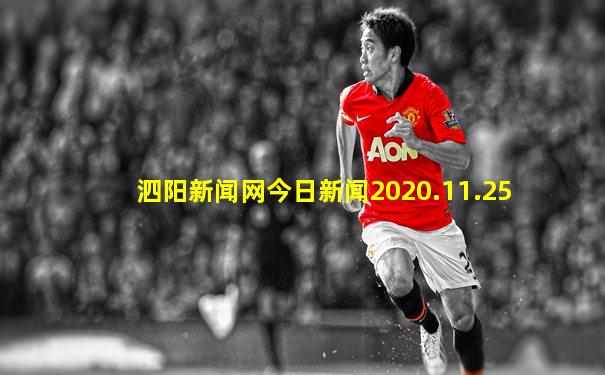 泗阳新闻网今日新闻2020.11.25