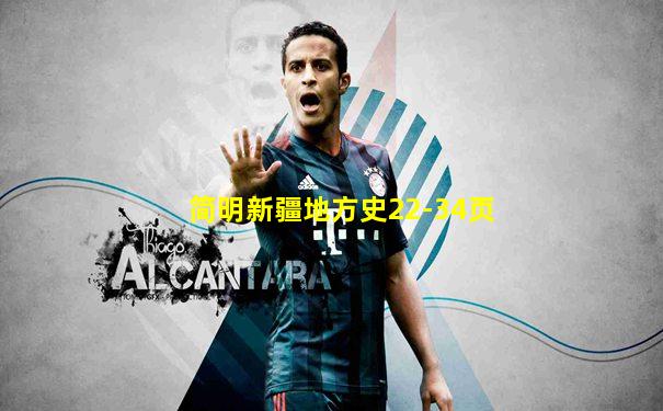 简明新疆地方史22-34页