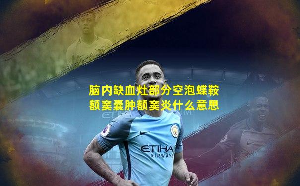 脑内缺血灶部分空泡蝶鞍额窦囊肿额窦炎什么意思
